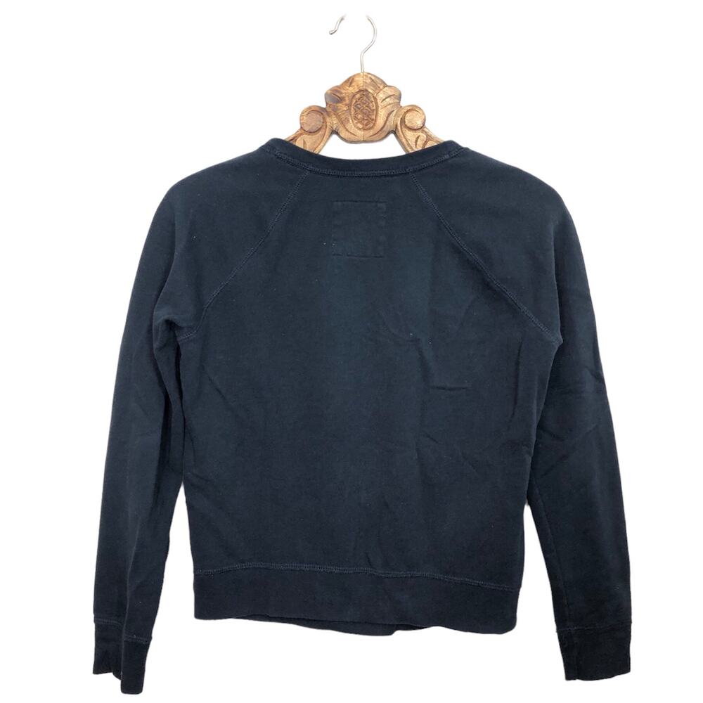 Hollister Sweatshirt Navy Pullover Beach Watch Crew Neck California Preppy M View 2
